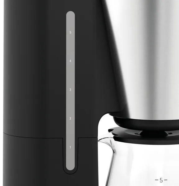 WMF - Csöpögtetős kávégép 760W/230V rozsdamentes