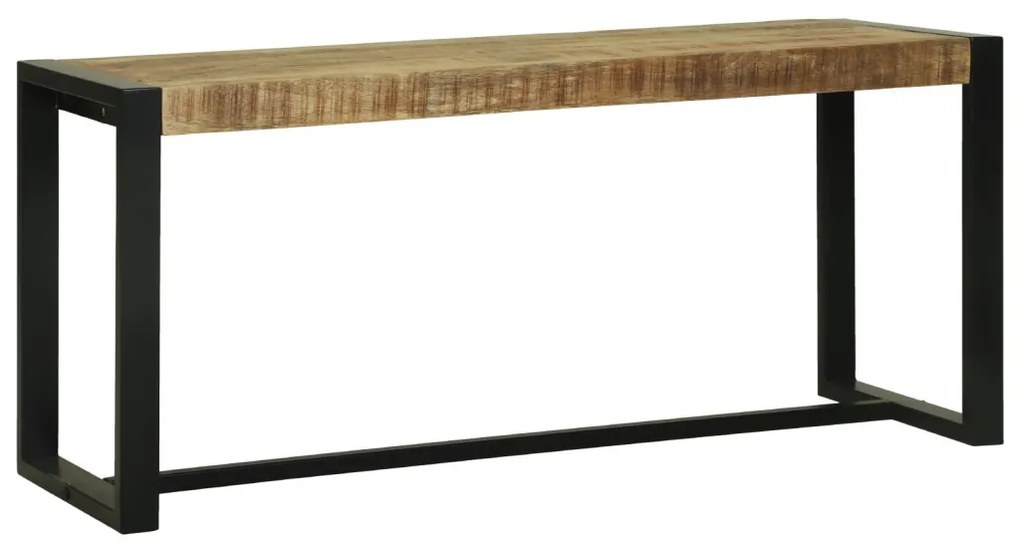 Pad Barna Tömör mangófa 100 x 35 x 45 cm Tartós Előszobapad
