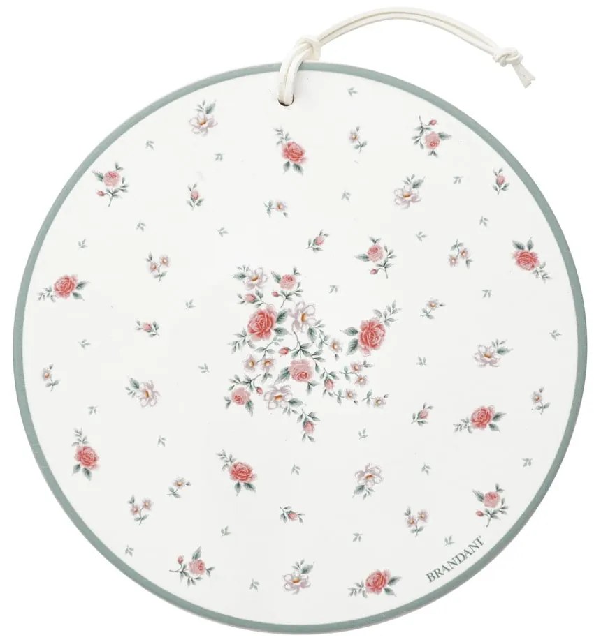 Nonna Rosa függő porcelán dekoráció, ø 20 cm - Brandani