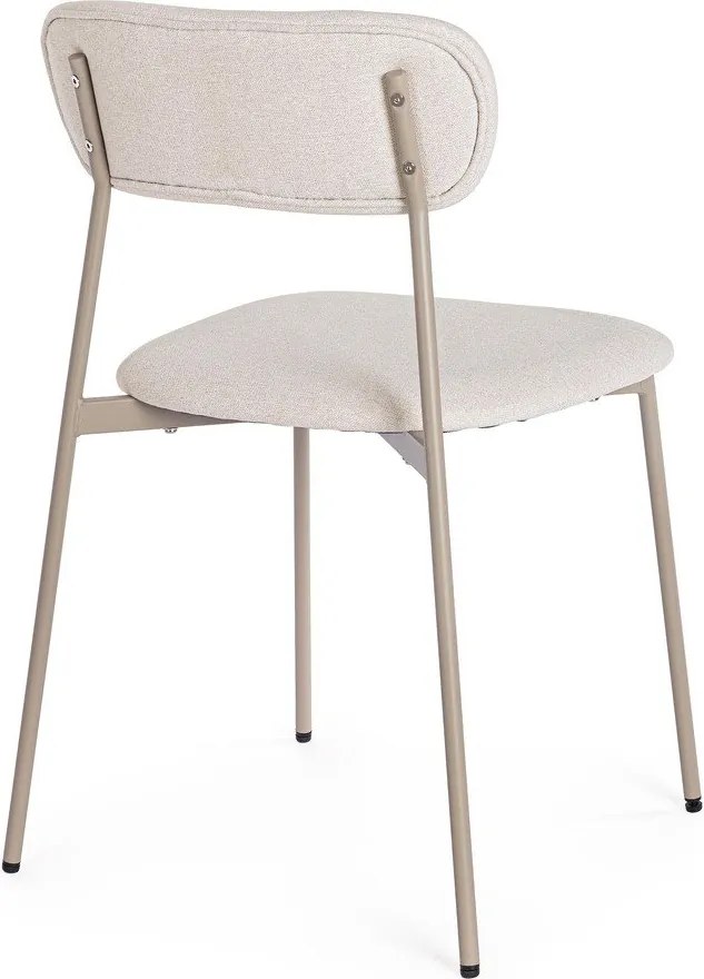 Szürkésbarna kárpitozott étkezőszék Inka – Yes Everyday