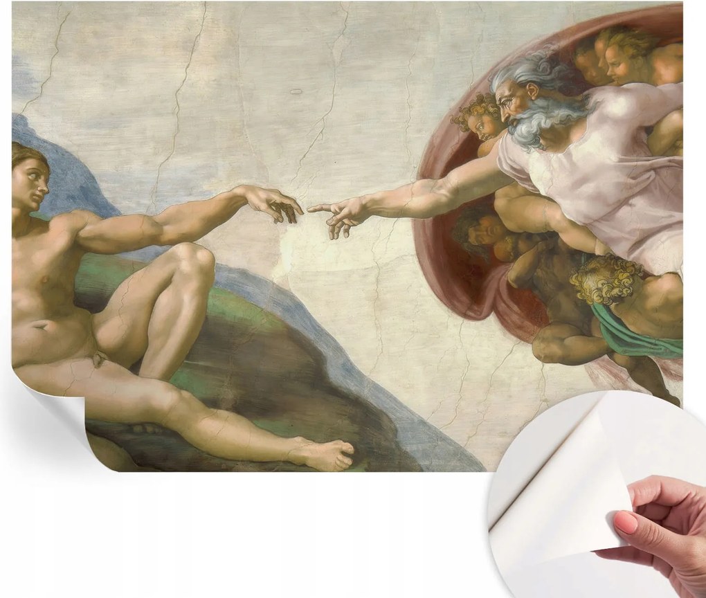 Öntapadós Stílusos Dekoratív Fotótapéta Spirituális kapcsolat 208x146 cm