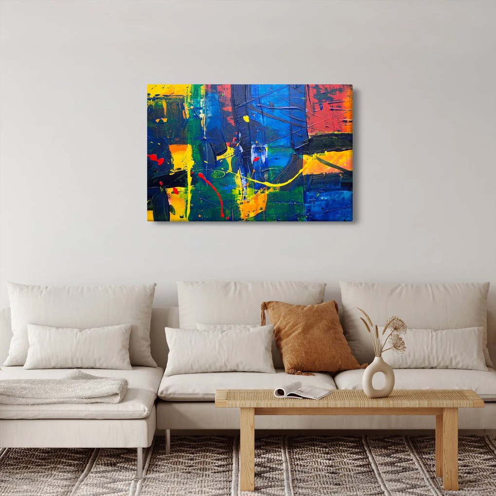 Kép - Absztrakció (90x60 cm)