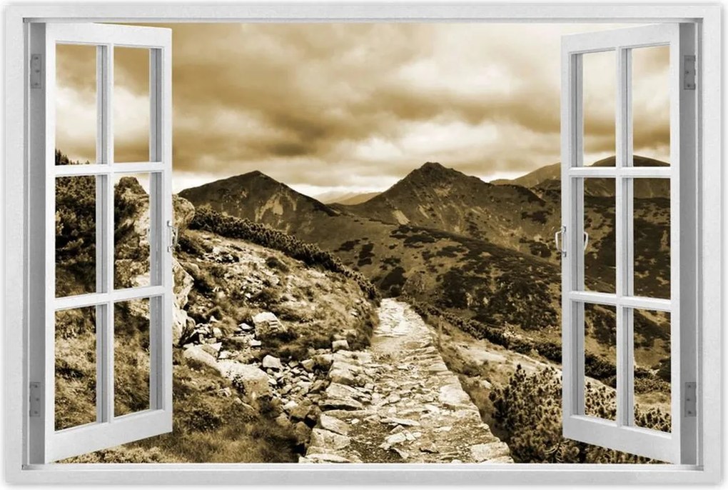 Poszterek 60x40 Tátra Lengyel hegyek Kilátás