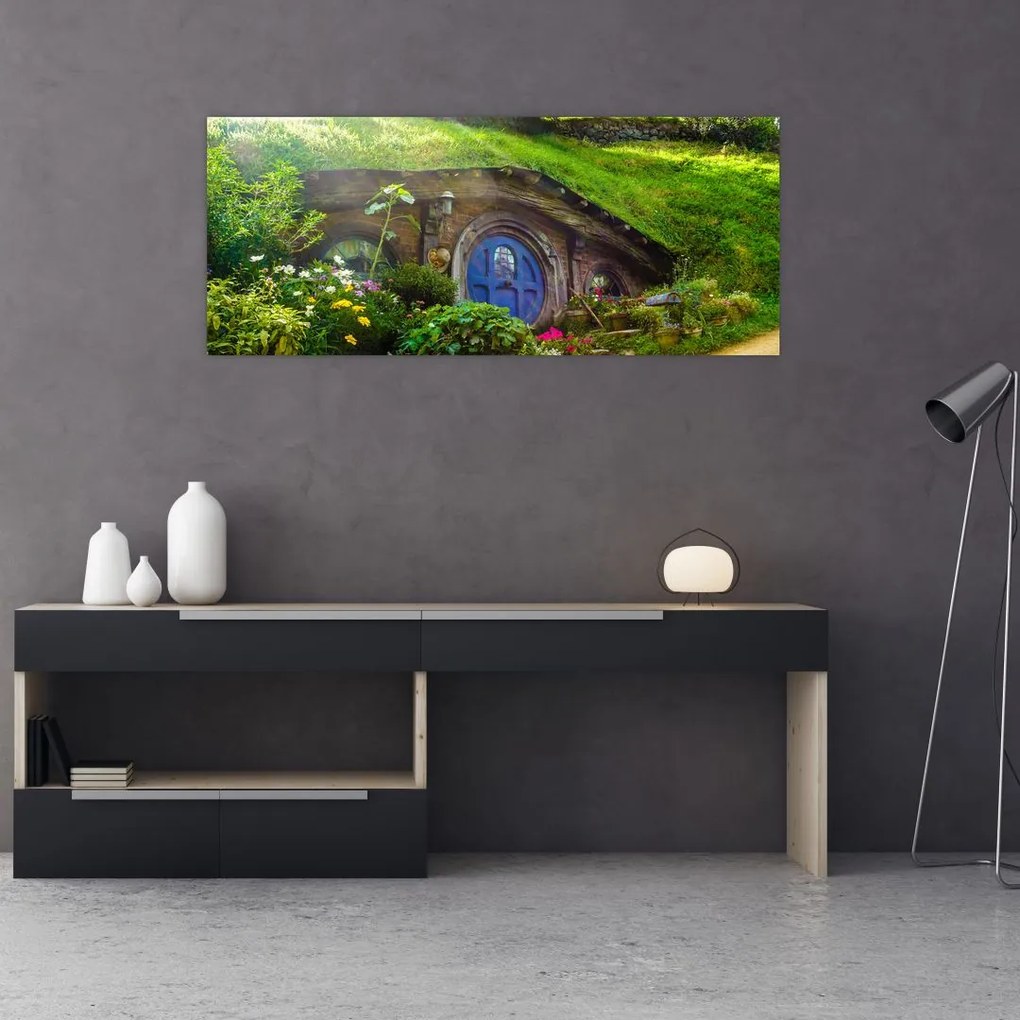 Kép - Hobbitfalva (120x50 cm)