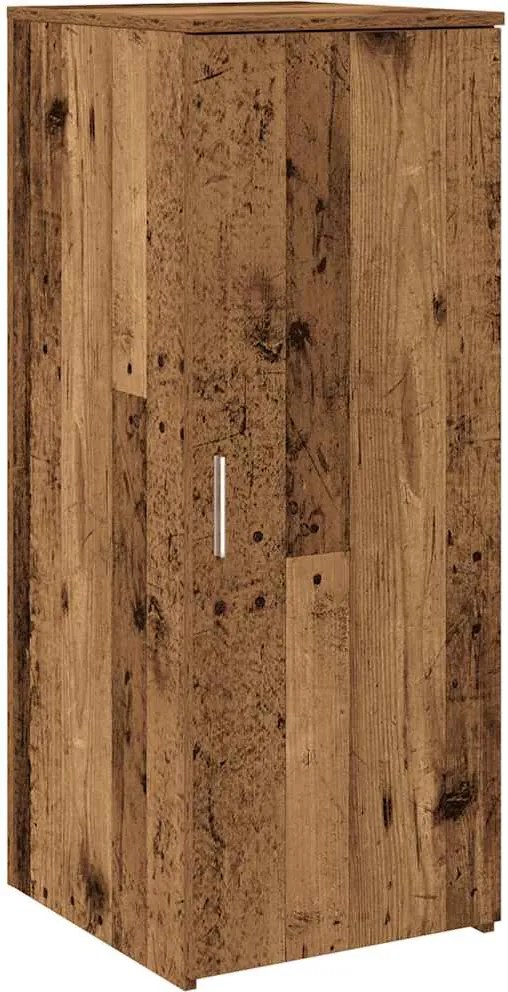vidaXL tároló szekrény antik fa 40x45x103,5 cm szerelt fa