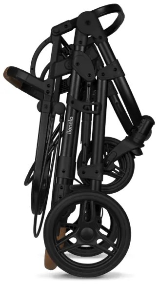 Lionelo - 2 az 1-ben kombinált babakocsi MARI TOUR Fekete ónix