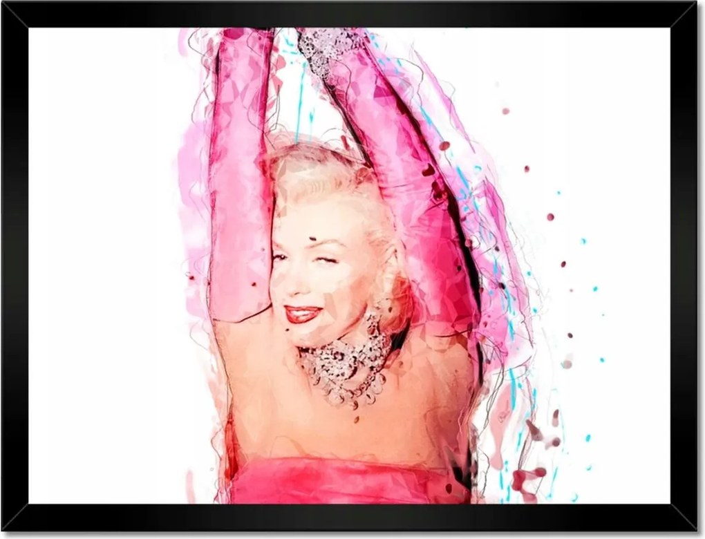 Poszterek keretben 40x30 Marilyn Monroe Színésznő