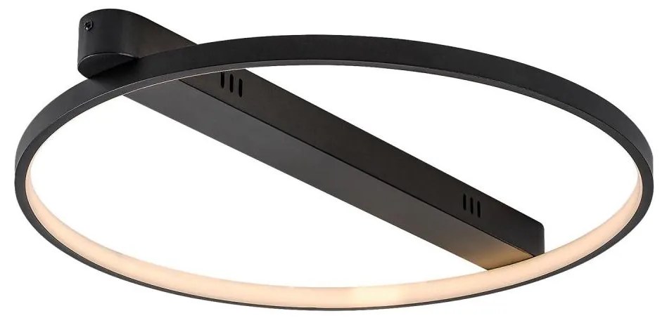 Rabalux 71344 - BELIZA LED mennyezeti lámpatest, 45 W, 230 V, 3000 K, 50x55 cm, fekete