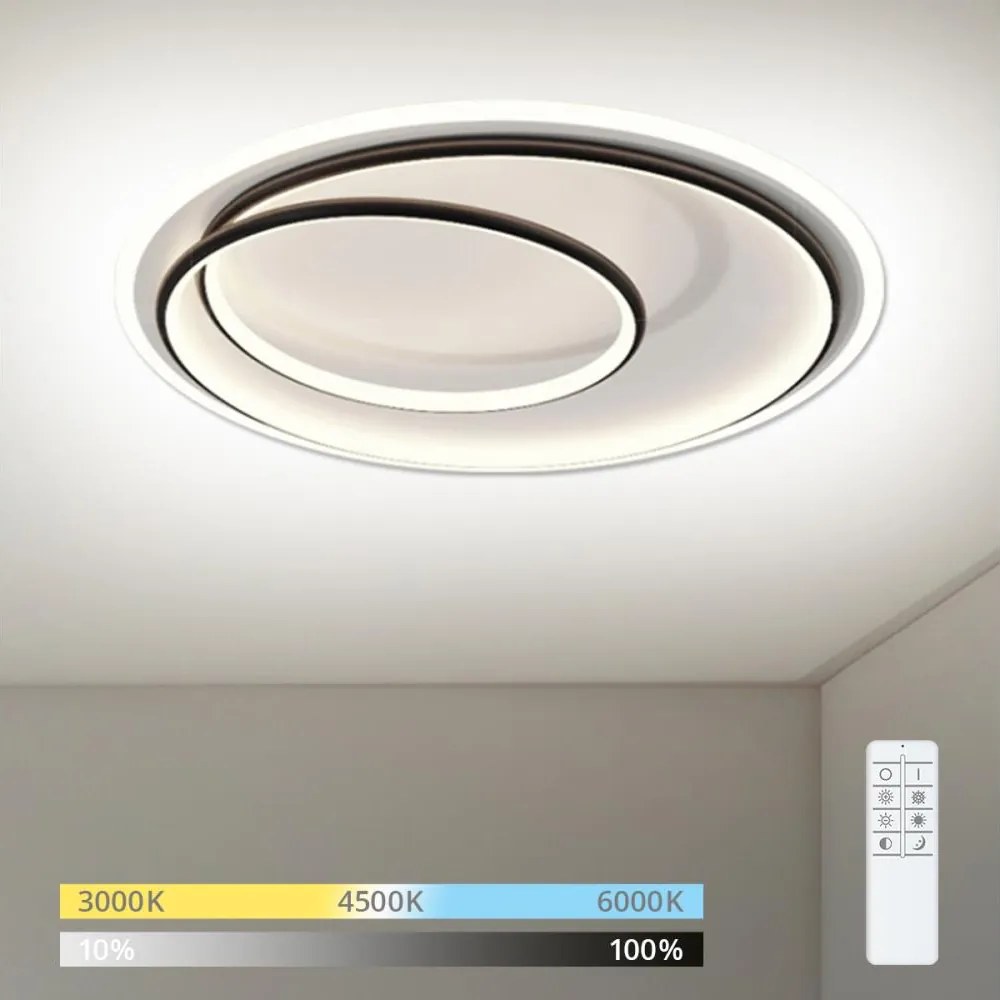 Brilagi - FLARE LED dimmelhető mennyezeti lámpatest LED/38W/230V 3000-6000K + távirányító