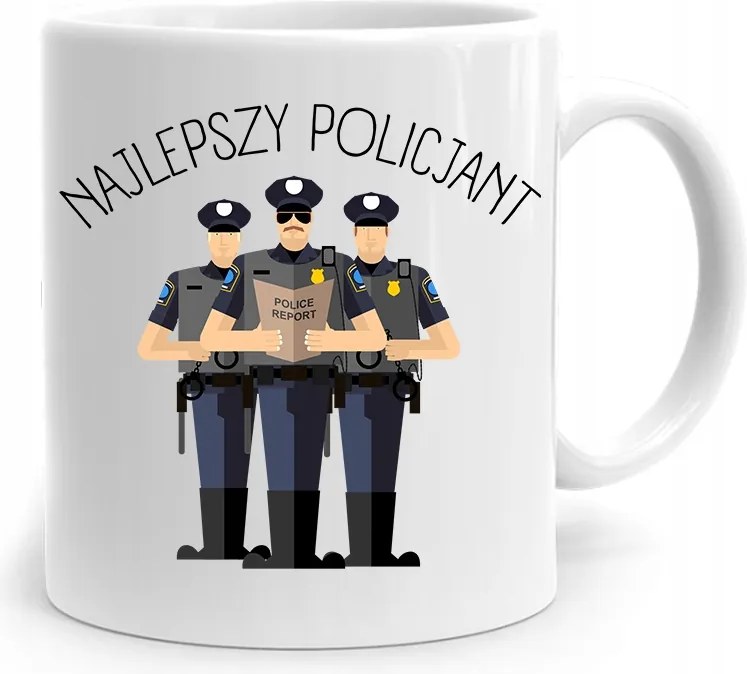 Bögre A Legjobb Rendőrnőnek, fényképes nyomattal