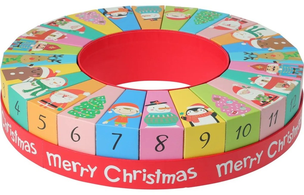 Circle adventi naptár, 32 x 6,4 cm