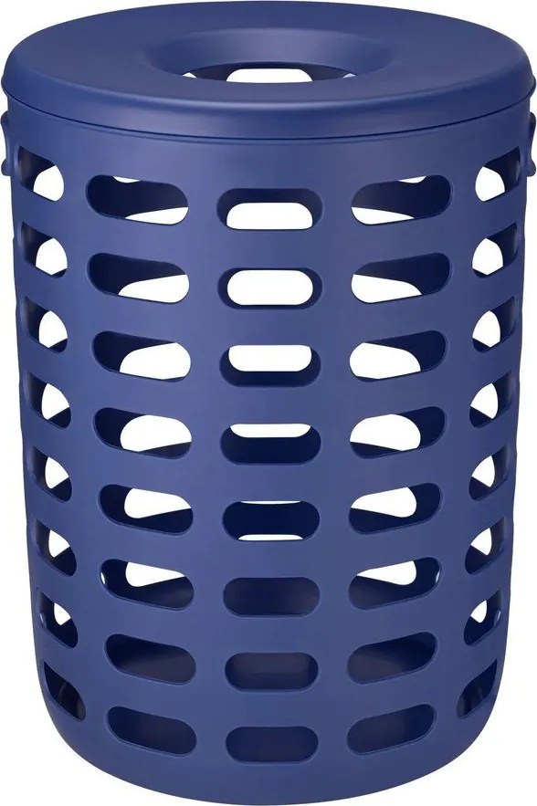 Kék műanyag szennyeskosár Korie – Blomus