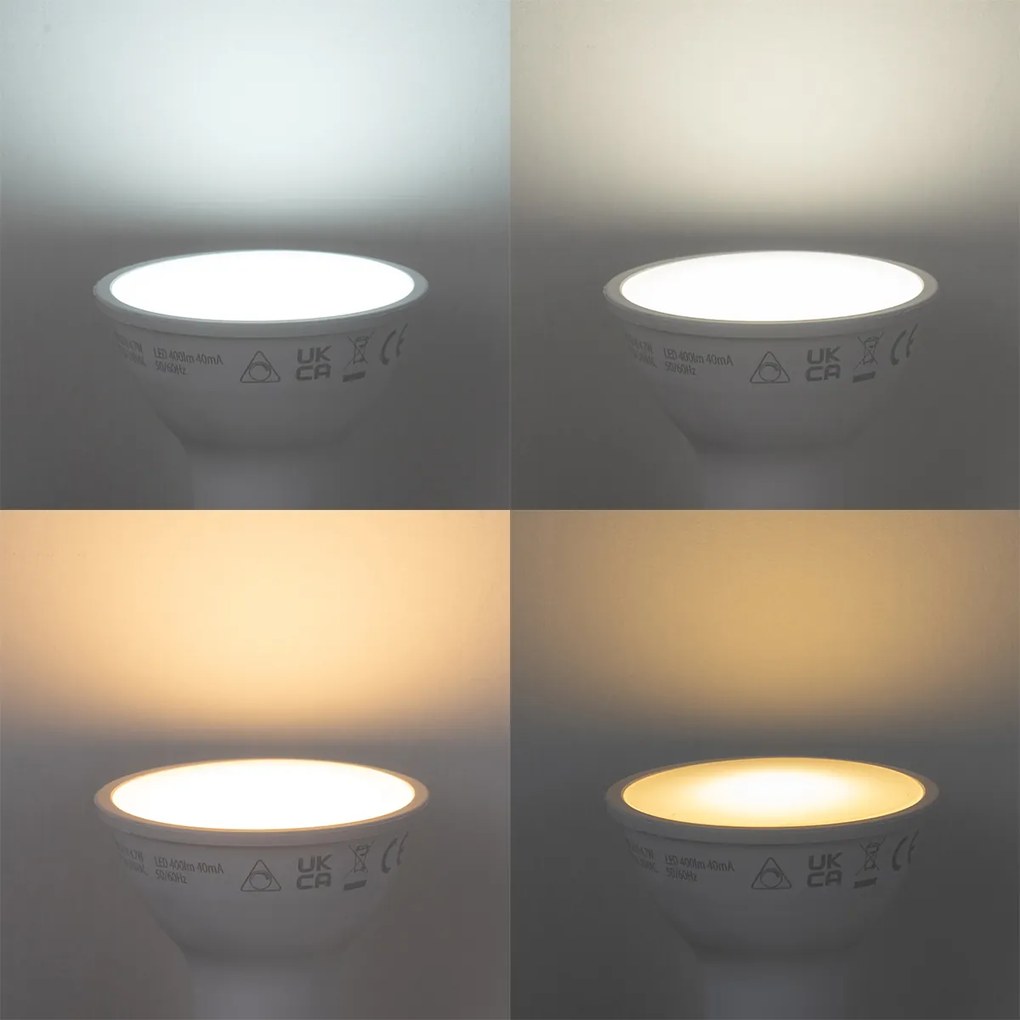 Okos GU10 szabályozható LED izzókészlet 4,7W 400 lm 2700K-6500K Zigbee Smart Hubbal