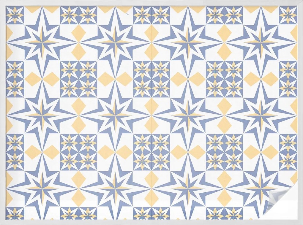 Tejfólia Ablaküveg Védelem és Adatvédelem Csillag minta 200x146 cm