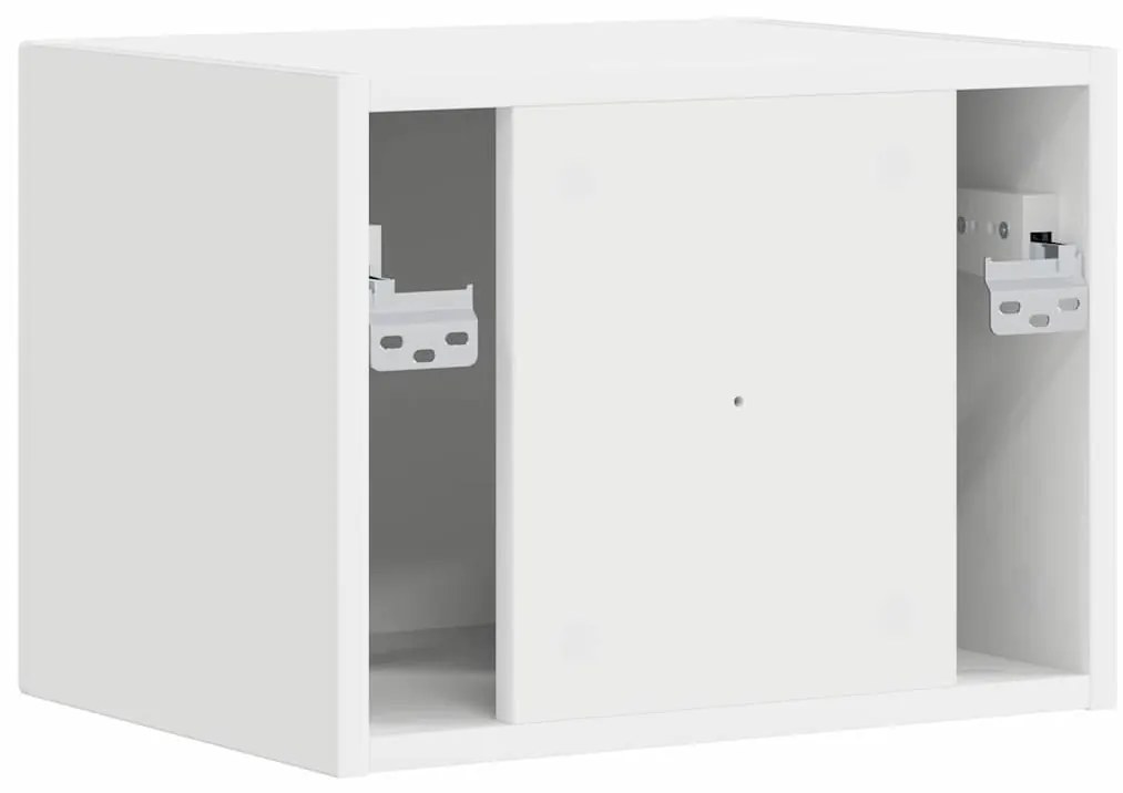 vidaXL TV Fali Szekrény Fehér 60 x 31 x 29.5 cm Faanyag