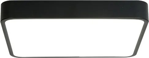 Brilagi - LED mennyezeti lámpatest POOL SQUARE LED/48W/230V 50x50 cm fekete