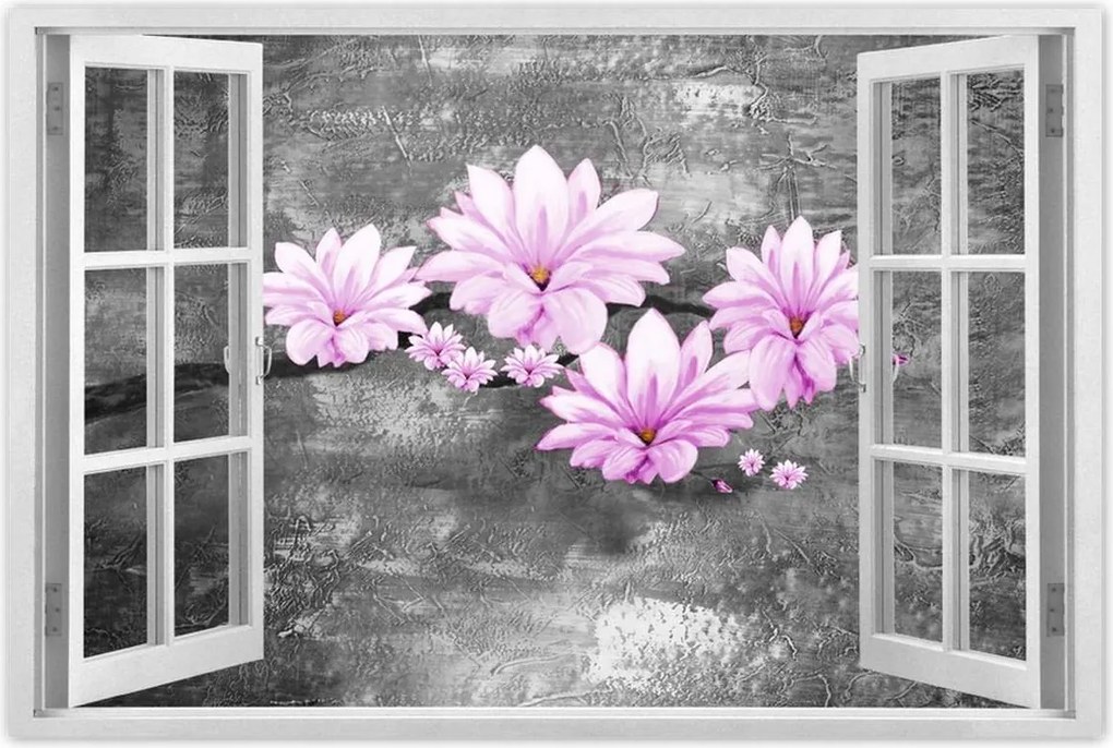 Poszterek 90x60 Magnólia virágok