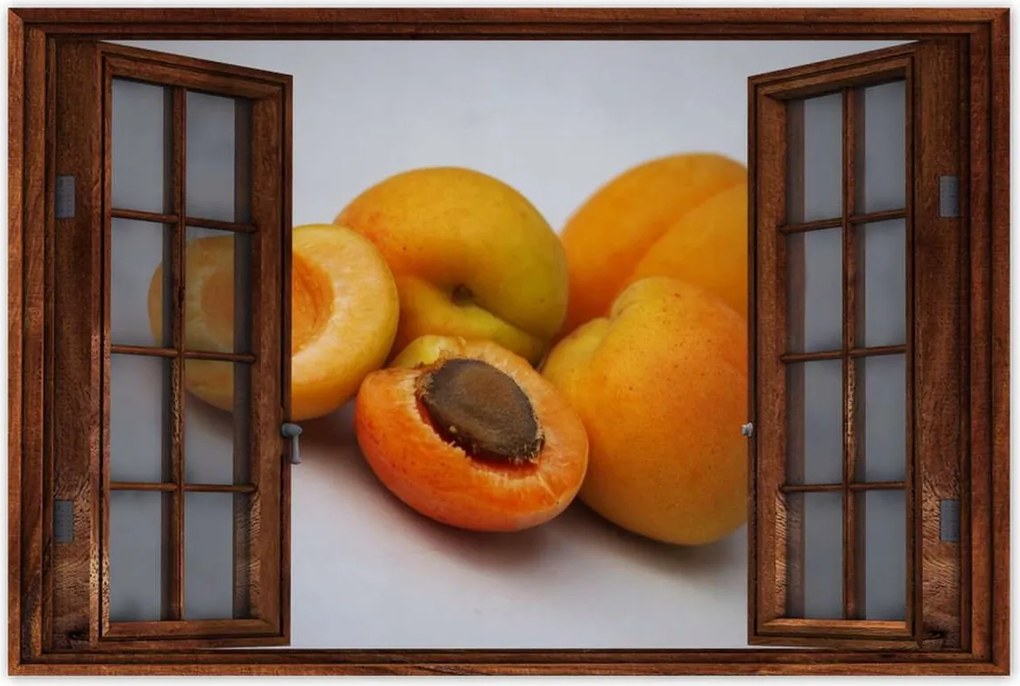 Poszterek 90x60 Sárgabarack Gyümölcsös élvezet