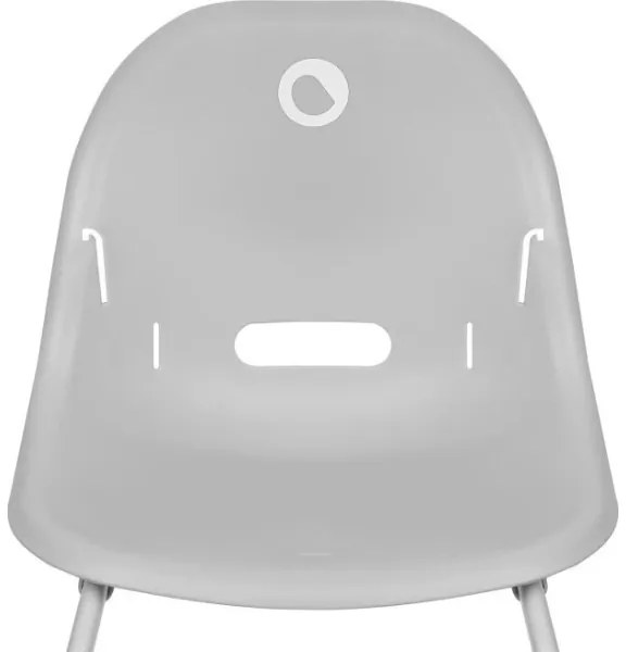 Lionelo - Gyerek étkezőszék 2 az 1-ben DALIA fehér/szürke