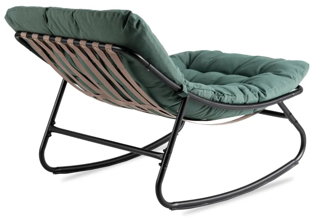 Hintafotel Zöld Párnával. AURORA