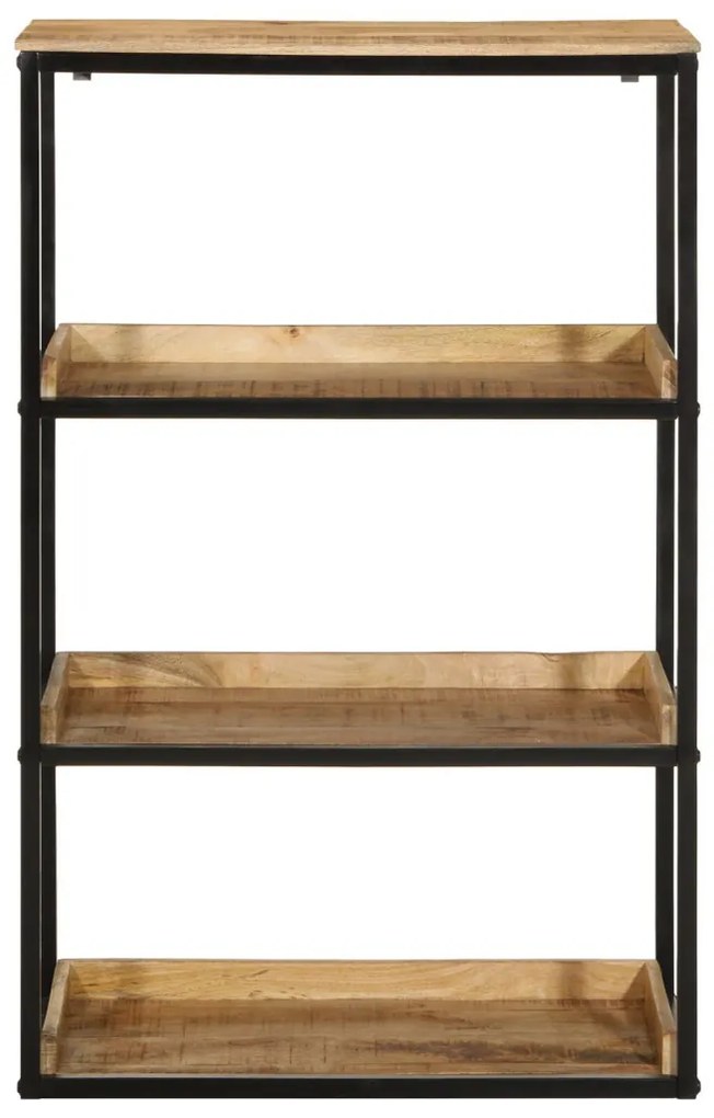 Könyvespolc 70x35x110 cm Tömör fa rusztikus mangóból