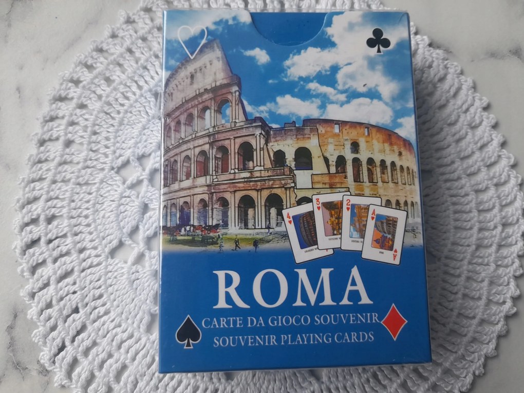 Játékkártyák Olaszország Róma Souvenir Of Italy Roma Vatikán
