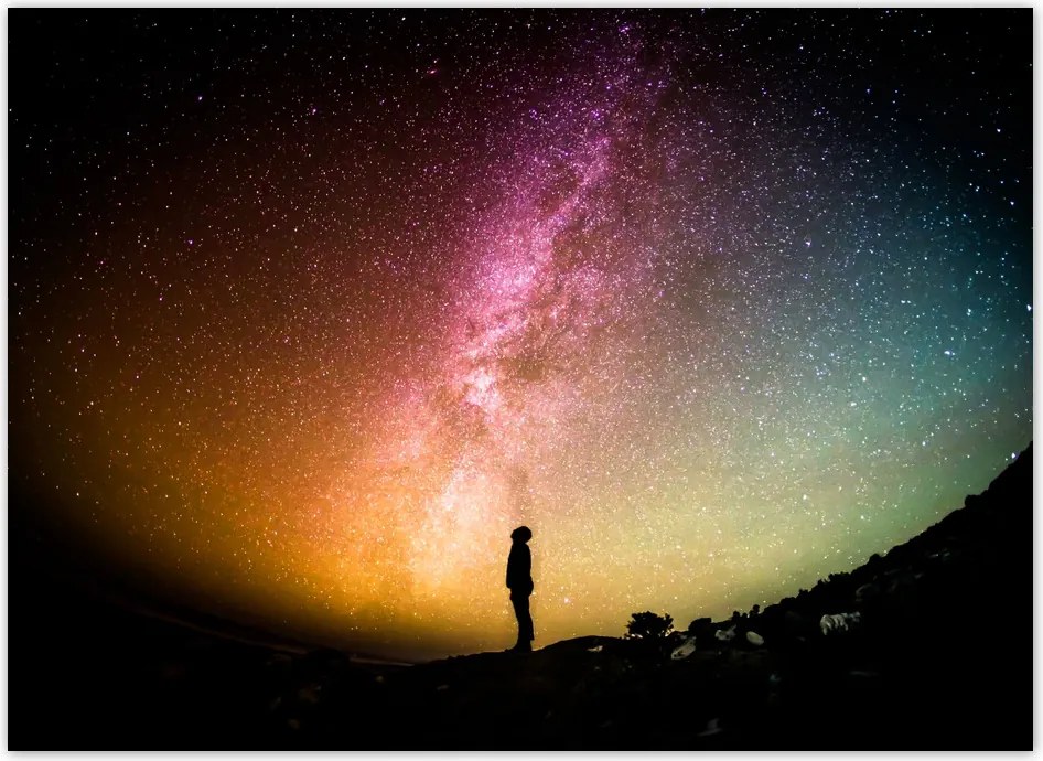 Fotótapéta flizelina 254x184 Tejút