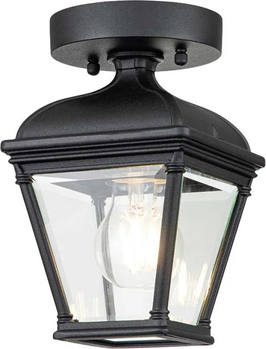 ELSTEAD BAYVIEW-PORCH-BK BAYVIEW Klasszikus Kültéri Mennyezeti Lámpa E27 IP44