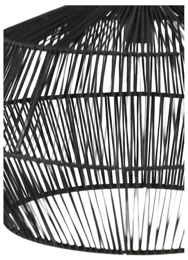 Matt fekete mennyezeti lámpa ø 49 cm Deya – Light & Living