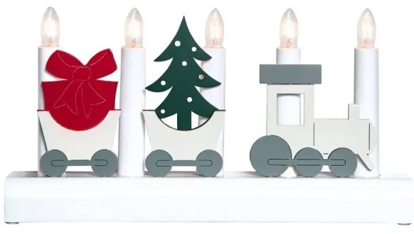 Eglo 410405 - Karácsonyi gyertyatartó JULIA 5xE10/3W/230V