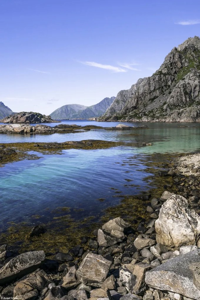 Poszter 20x30cm Sziklás tengerpart, Assaf Frank