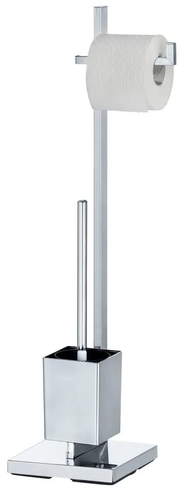 Quadro WC-papír tartó állvány WC-kefével - Wenko
