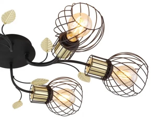 Globo 54113-6D - Felületre szerelhető csillár LALLY 6xE27/40W/230V