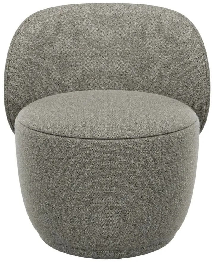 Szürke buklé fotel KUON – Blomus