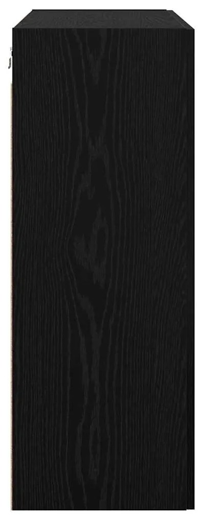 Széf Fekete 69.5 x 34 x 90 cm Faanyag