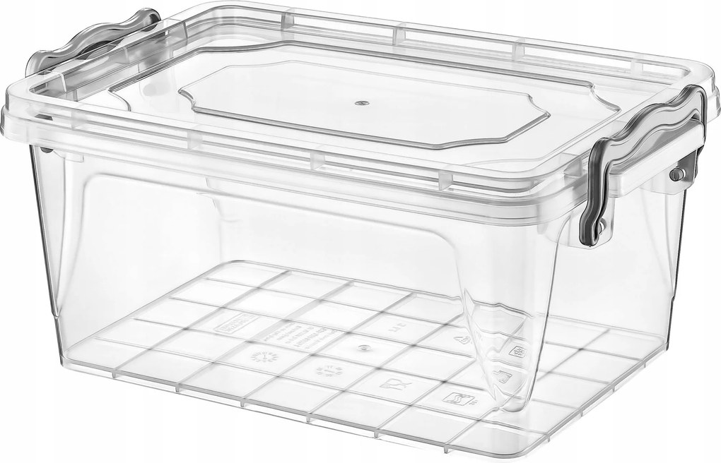 Nagy Ételtároló Doboz 5L-ES Téglalap Alakú Multi Box