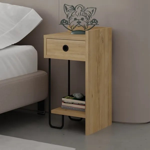 SONY tölgyfa éjjeliszekrény