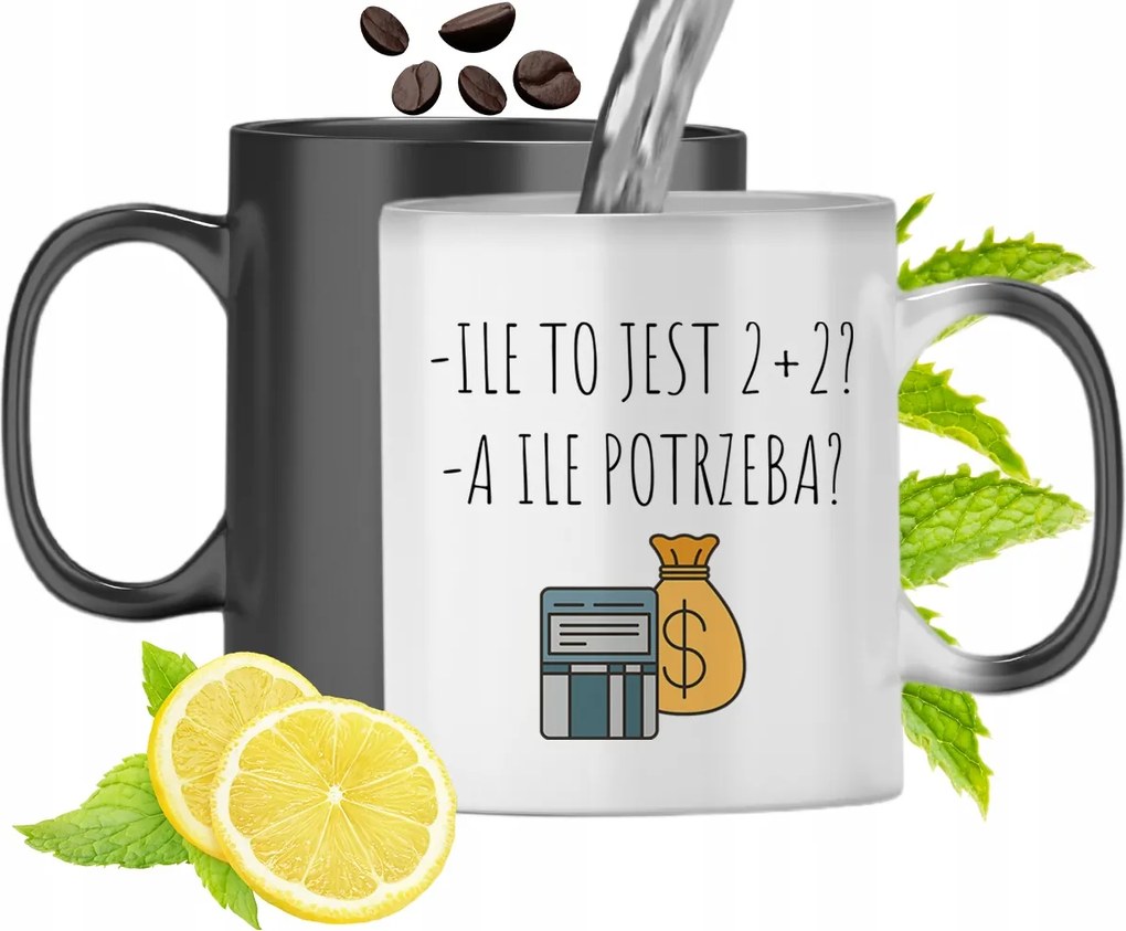 Mágikus Bögre Könyvelőnek Színváltós, fényképes nyomattal