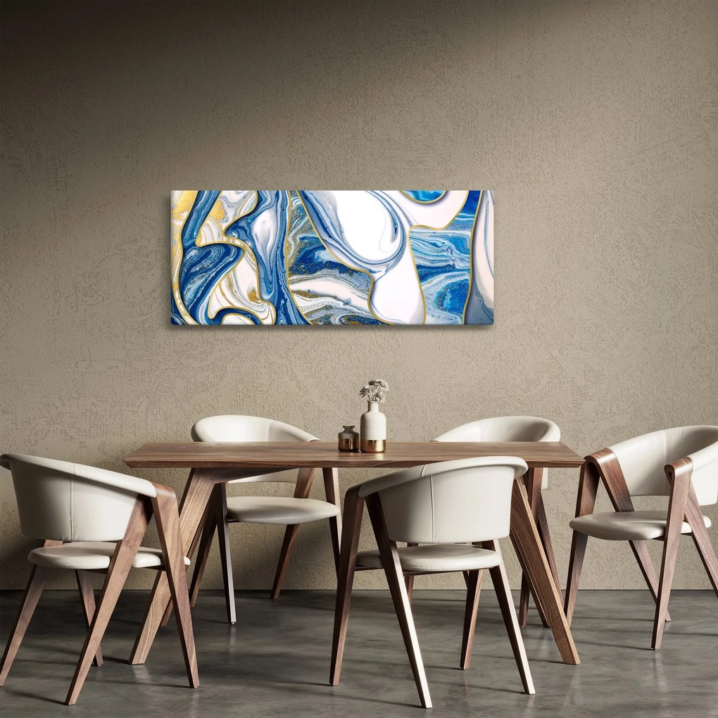 Kép - Márványhullámok (120x50 cm)