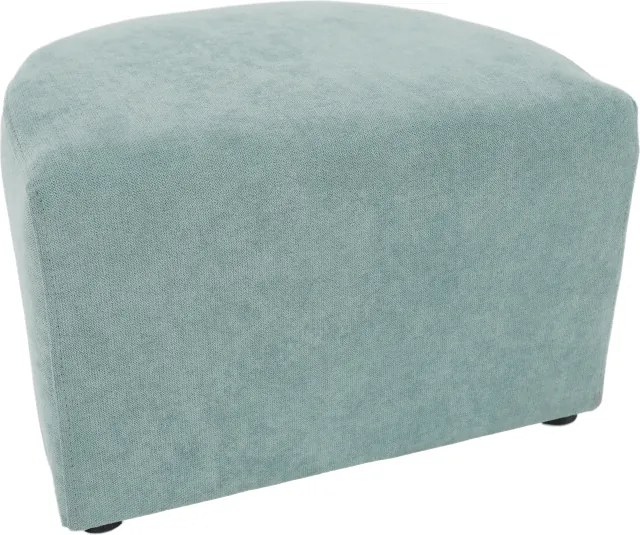 Klub fotel puffal, mentol, ROSE