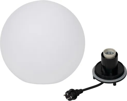 Kanlux 45931 - Kültéri lámpa STONO 1xE27/20W/230V Ø 30 cm IP65 fehér