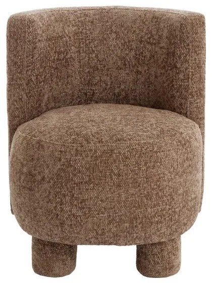 Sötétbarna fotel Kamova – Light & Living