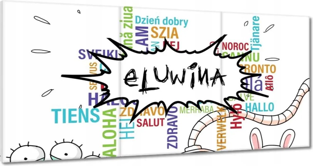 Festmények 120x60 Eluwina Üdvözlet