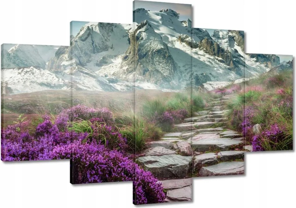 Festmények 120x80 Hegyi táj Tájkép