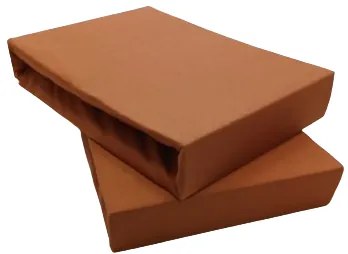 Ágynemű Jersey tégla TiaHome - 120x200cm