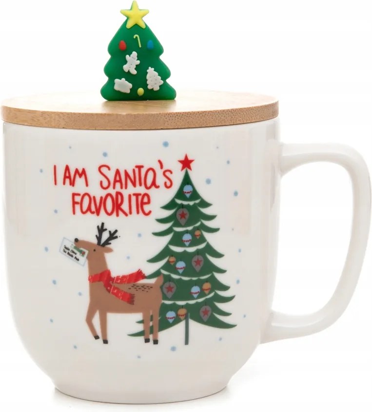 Moldy bögre rénszarvassal és dekoratív fedéllel 0,3 l Homla