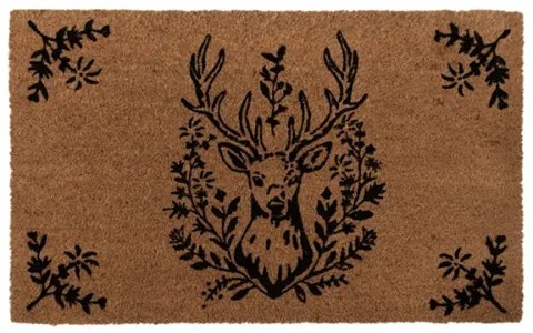 Lábtörlő 75x45cm, kókusz-PVC, Gentle Wilderness