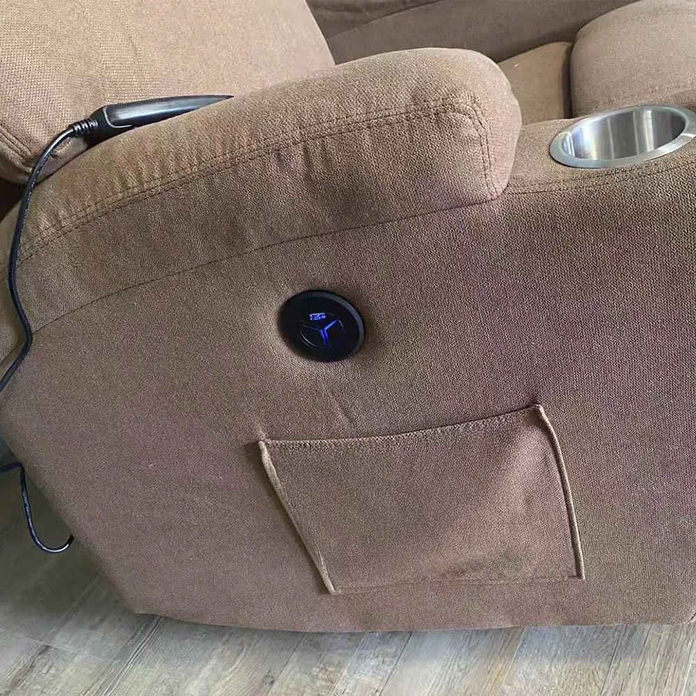 Relaxa elektromos ringató és forgatható masszázsfotel