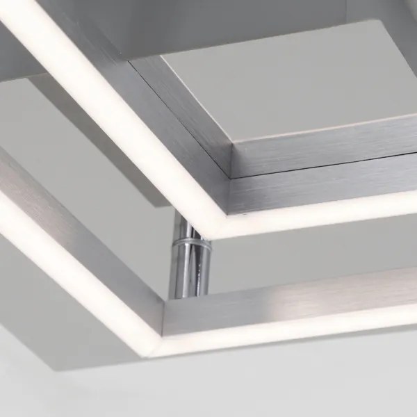 Briloner 3182-018 - LED Dimmelhető mennyezeti lámpa FRAME 2xLED/15,5W/230V