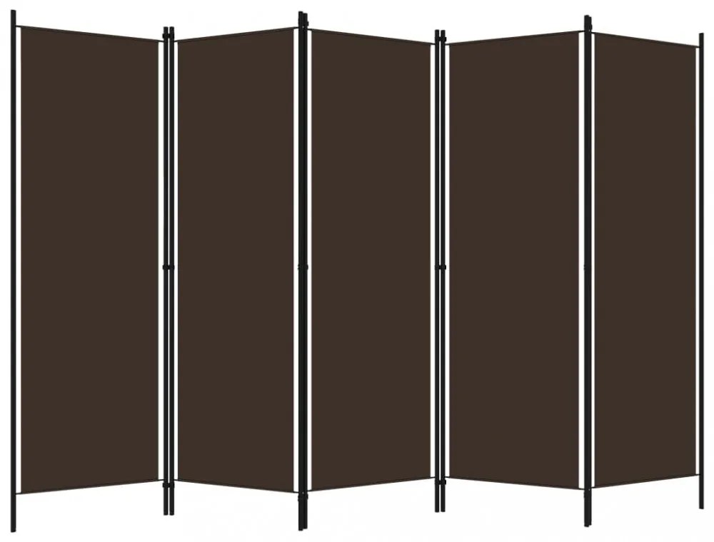 barna 5 paneles paraván 250 x 180 cm